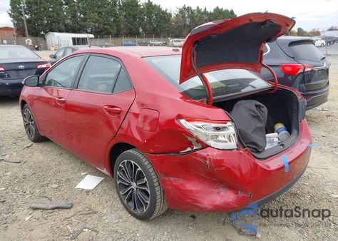 2014 Toyota Corolla S Plus z USA, uszkodzony, nr VIN 2T1BURHE5EC045076